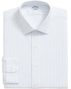 Brooks Brothers Gestreiftes Hemd - Weiß