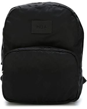 Hood By Air Logo Patch Backpack - Black