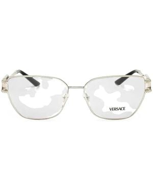 Versace Cat-Eye Frame Glasses - White