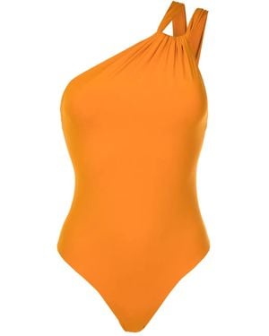Clube Bossa Maillot De Bain Asymétrique À Une Épaule - Orange