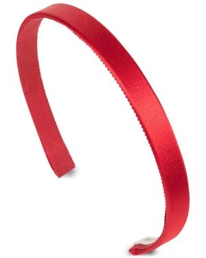 Jennifer Behr Lucy Silk Headband - Red