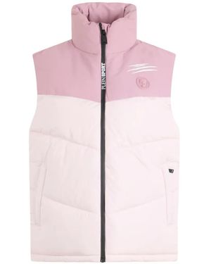 Philipp Plein Logo-Detail Gilet - Pink