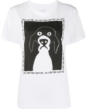 10 Corso Como Graphic-Print T-Shirt - Black