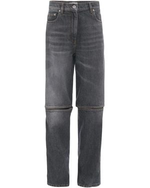 JW Anderson カットアウト ストレートジーンズ - グレー