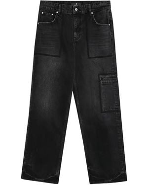 Represent Utility-Pocket Jeans - Black