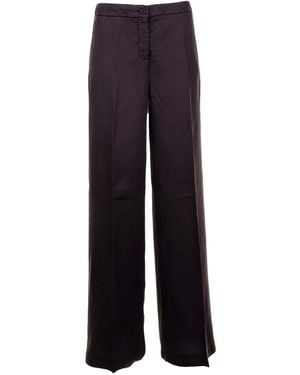 Via Masini 80 Button-fastening Trousers - ブルー