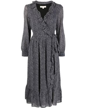 MICHAEL Michael Kors ラッフルトリム ドレス - グレー