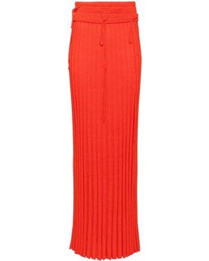 Christopher Esber Straccio Skirt - Red
