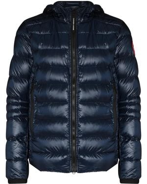 Canada Goose Crofton フーデッドジャケット - ブルー