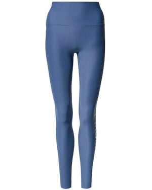 Perfect Moment Logo-Print Leggings - Blue
