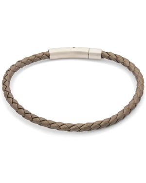 Roderer Leather Bracelet - Metallic