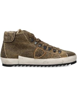 Philippe Model Prsx Sneakers Im Used-Look - Braun