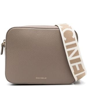 Coccinelle Tebe ショルダーバッグ M - ブラウン