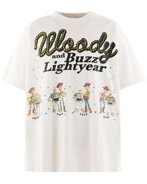 SAINT Mxxxxxx Camiseta Con Estampado Gráfico - Blanco