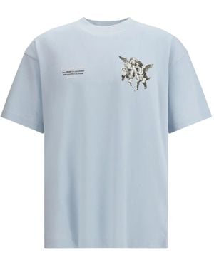 Represent Legacy Cherubs Print T-Shirt - Blue