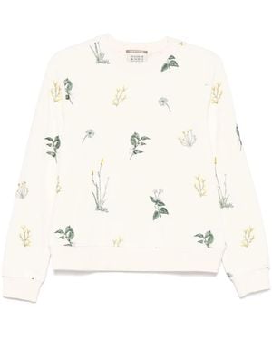 Scotch & Soda フローラル スウェットシャツ - ナチュラル