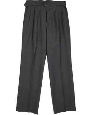 Costumein Hose aus Wolle - Grau