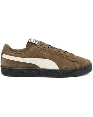 PUMA Baskets Charles F. Stead En Daim - Marron
