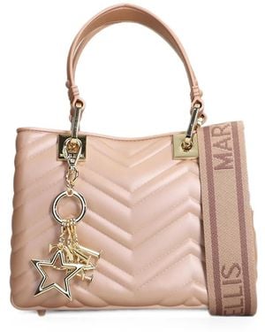 Marc Ellis S Krissy Wave Tote Bag - Pink