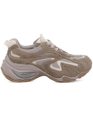 Ash Viper Panelled Suede Sneakers - Grey