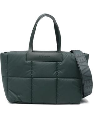 VEE COLLECTIVE Porter Marché Quilted Tote Bag - Green