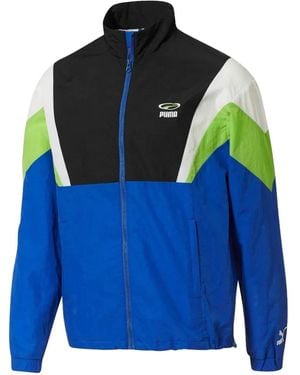 PUMA 90S Retro Woven Jacket - Blue