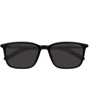 MONT BLANC EYEWEAR Square-Frame Sunglasses - Black