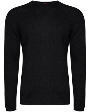 The Elder Statesman Ribbed Jumper - Black