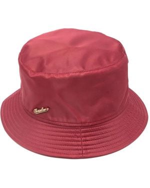 Borsalino Morgan Rain Bucket Hat - Red
