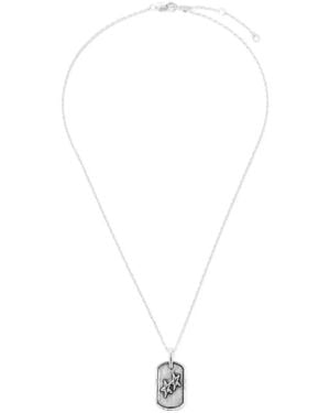 Twojeys Star-Motif Pendant Necklace - White