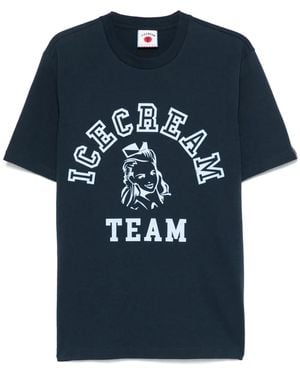 ICECREAM T-Shirt Team - Blu