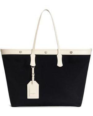 Dolce & Gabbana Atene Cotton Shopping Bag - Black