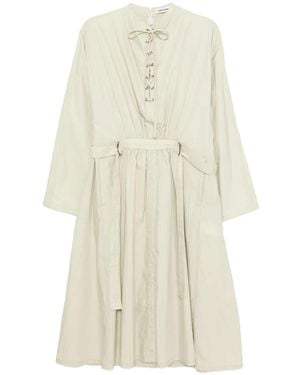 Low Classic Abito Con Coulisse - Bianco
