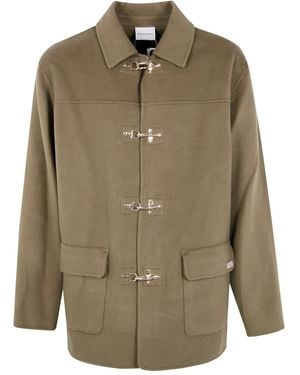 Drole de Monsieur Klassische Cabanjacke - Grün