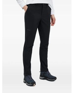 Marmot Logo-Print Paneled Pants - Blue