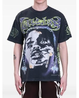 HELLSTAR Amen T-Shirt - Blau