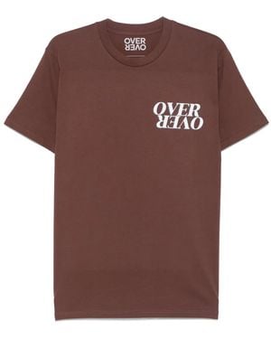 OVER OVER Cotton T-Shirt - Brown