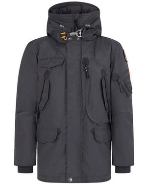 Parajumpers Right Hand Hooded Padded Jacket - Gray