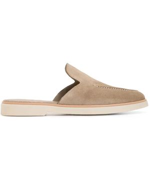 Magnanni Beignet Mules - Natural