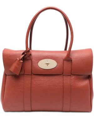 Mulberry Small Bayswater Tote Bag - Red