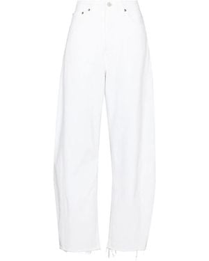 Agolde Jeans Barrel Luna - White
