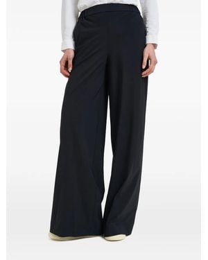 Rrd Elasticated Wide-Leg Pants - Blue