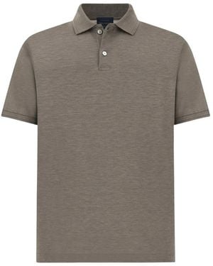 Paul & Shark Short-Sleeve Polo Shirt - Grey