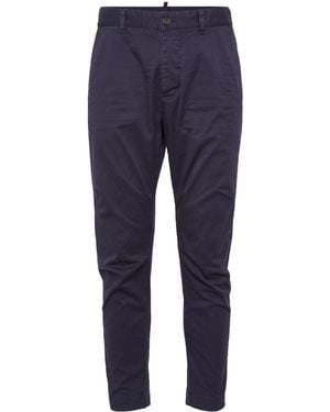 DSquared² Slim-Fit Chino Pants - Blue