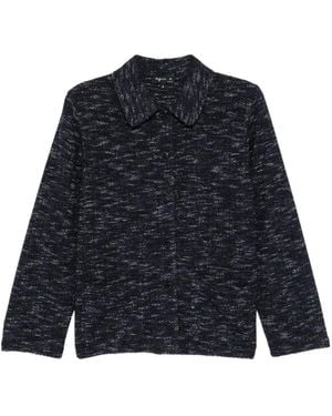 agnès b. Tweed Jacket - Blue