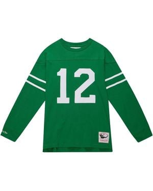 Mitchell & Ness New York Jets Joe Namath リタイアードプレイヤー Tシャツ - グリーン