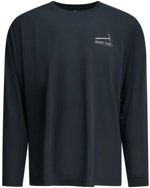 Montbell Wickron Mountain Gear Long-Sleeve T-Shirt - Blue