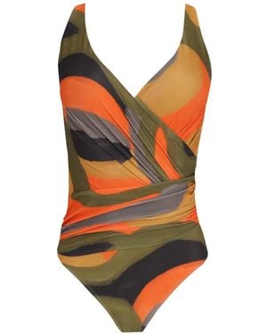 Lygia & Nanny Printed Swimsuit - Orange