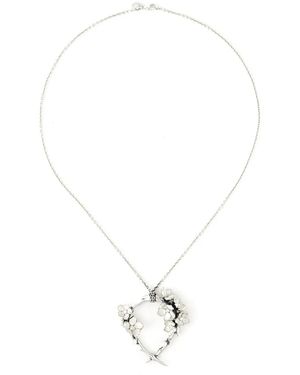 Shaun Leane 'Cherry Blossom' Diamond Necklace - White