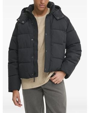Abercrombie & Fitch Manteau À Capuche - Noir